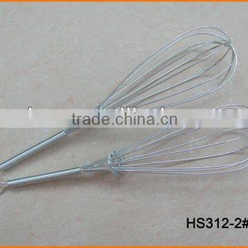 HS312-2# 9.5" Metal Egg Whisk