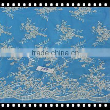 Bridal lace fabric wholesale for wedding dress