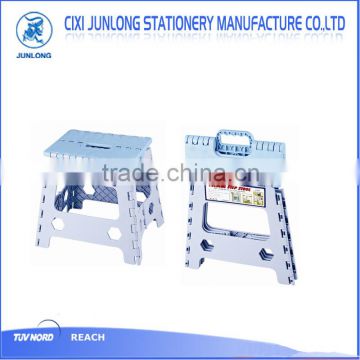 Smooth surface folding step stool