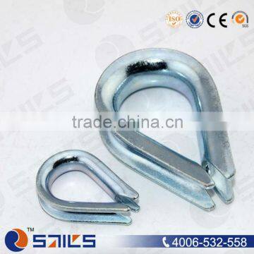 Manufacturer of High Quality Stainless Steel DIN6899A Wire Rope Thimbles