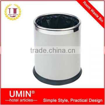 Waste Bin Hotel Room Trash Bin/Steel Dustbin