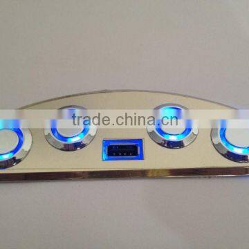 good quality USB button switch with reset & memory function