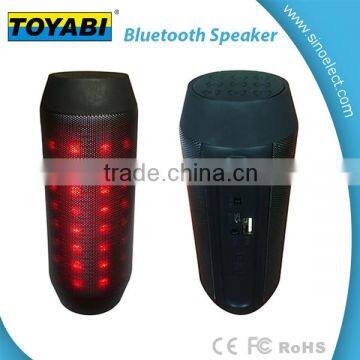 Middle Size Portable Wireless Bluetooth Speaker 3 in 1 Wireless Speaker With LED Light FM Radio TF Card Function photo-5