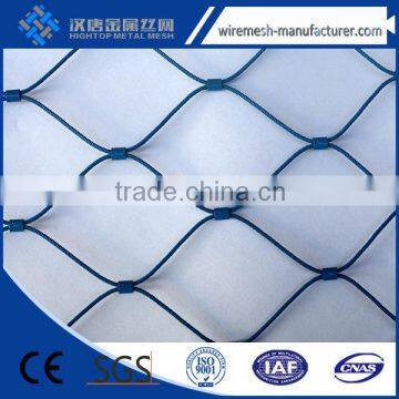 7*7 stainless steel hand woven rope mesh