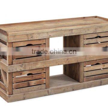 french style reclaimed wood kitchen cabinets