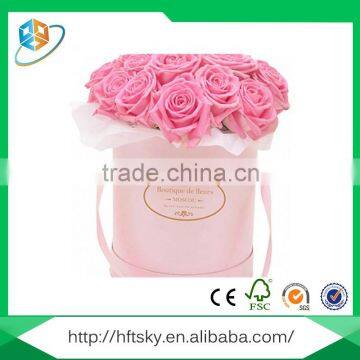 OEM/ ODM Glossy Lamination flower box cardboard