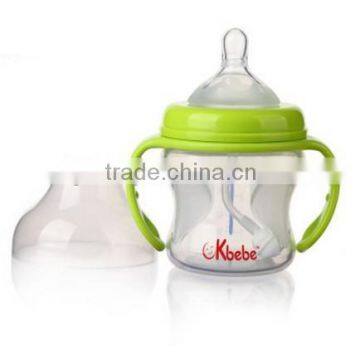 Fresh food bottle tapetes bebe with handles milk bottles wholesale roupa infantil feeding baby bottle silicone