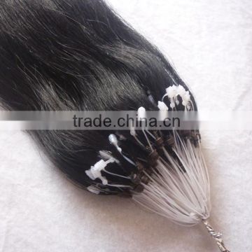 top quality human hair virgin hair micro ring loop hair extension