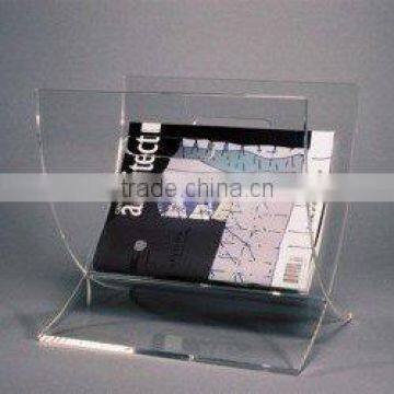 clear acrylic name card holder