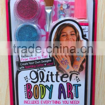 BEAUTY PARTY BODY GLITTER ART SET