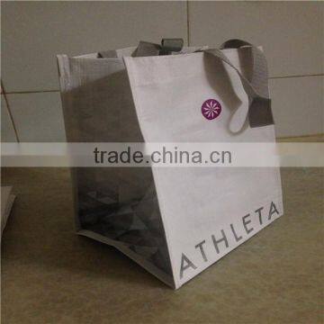 christmas shopping bag / pp woven shopping bag wholesale / custom printed shopping bag