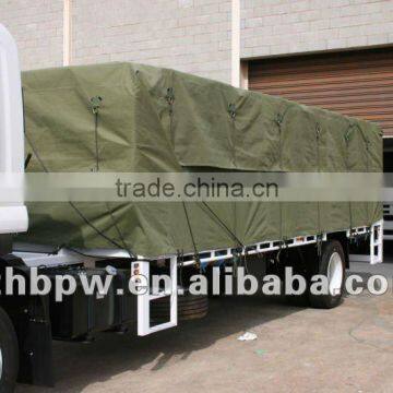 PVC coated canvas tarpaulin for cover