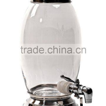Glass Spigot Beverage Dispenser Jars, Glass Jars With Faucet, Spigot Glass Jars With Tap, Liquid Dispensing Equipments CBK017 photo-4