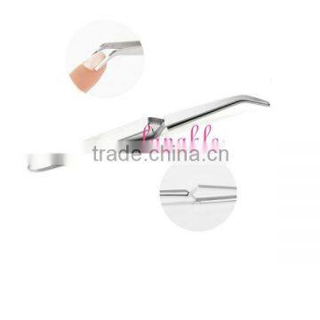 Stainless Nail Art Acrylic Pick Up Rhinestone Gems Nipper Tweezer Clip