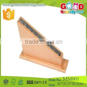 Montessori Materials/Preschool Montessori Wooden Toy for Kids/Educational Montessori Toys Rack for Red Rods