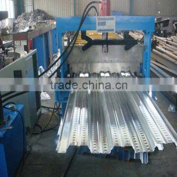Floor decking cold roll forming machine metal embossing machine
