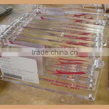 GH-P0027 acrylic advertise display frame, indoor advertising frame