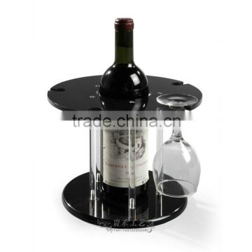 Low price factory direcy sale wine service acrylic shot glass tray