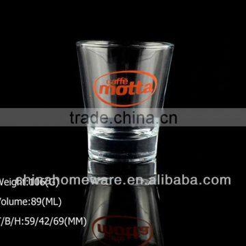 standard clear shot glass