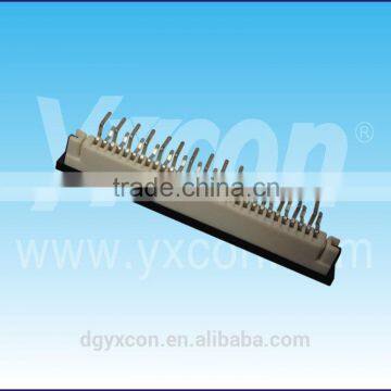 Dongguan Yxcon 15 pin dual row right angle FPC connector