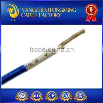 UL3071 18awg Silicone rubber coated fiberglass braid electrical wire