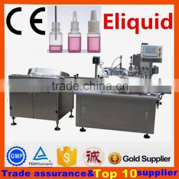 Designed for small manufactory automatic eliquid filling machine,filling capping machine