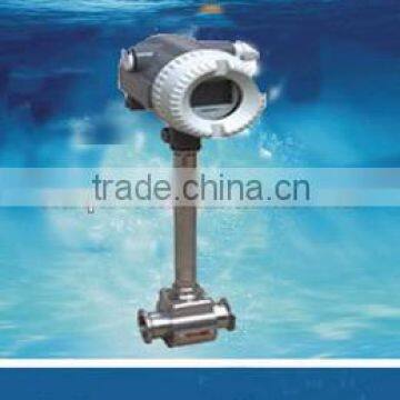Temperature pressure integrated vortex flowmeter