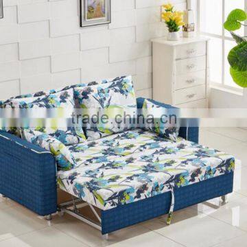 Cheap Samll Cum Folding Double Sofa Bed Space Saving Furniture photo-4
