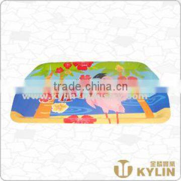 Rectangular Plastic Serving Tray With Custom Logo