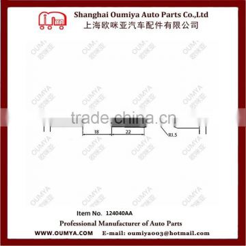 Accessories of truck body / Aluminum profile for van truck body / Hardware corner for truck body 124040AA