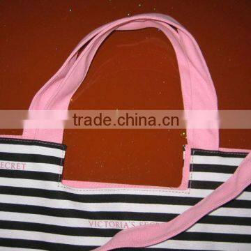 Cotton Canvas Tote Bag Long Handle photo-3