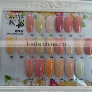 kds Private Label Nail Polish Manufacturer Transparent Glaze Gel