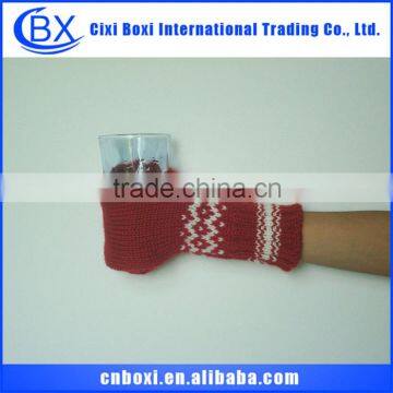 Mittens drinking gloves in clod weather China supplier beer gloves