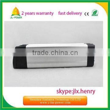 e-bike battery 24 volt 10ah sivery fish shell li-ion rechargeable