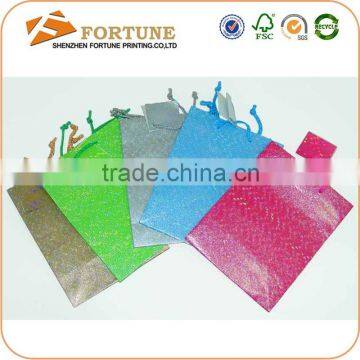 Cheap Price Appealing Quality Art Paper School Bag Shopping Folding Bag