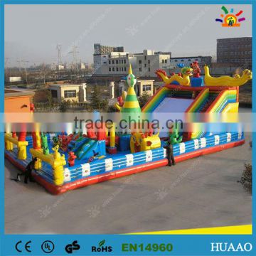 Best quality inflatable fun city slide