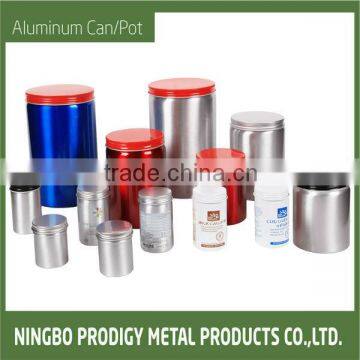 50ml 100ml 150ml 200ml 400ml 500ml 1000ml 2000ml aluminum beverage cans jar with lid