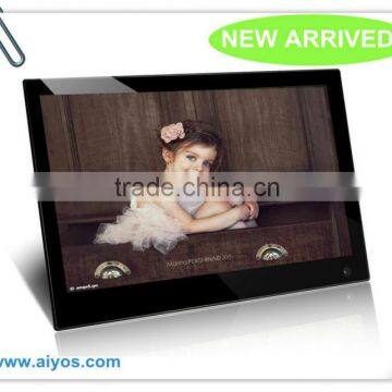 new arrived 14 inch digital photo frame with certification ,super slim ,cheap price