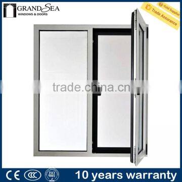 White Aluminium Casement Glass Windows Produce for House photo-5