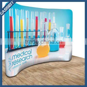 New design pop up stand tension fabric display exhibition