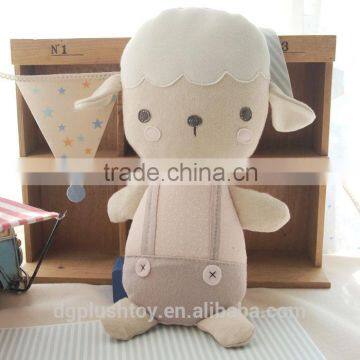 High Quality Hot Selling Customed Nice Plush White Sheep Doll for Kids photo-2