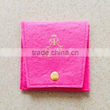 New White Felt Jewelry Bag,flannel Drawstring Bag,china Suppliers Wholesale Gift Bag With Private Label photo-3