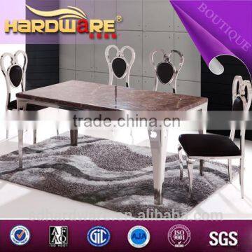 Stainless Steel With Velvet Fabric Heart Shaped Back Wedding Chair Quality Choice photo-3