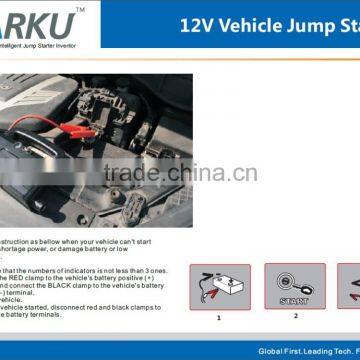 Carku Portable Jump Starter 14000mAh Battery Jump Pack LED Light Battery Multi-function Jump Starter photo-4