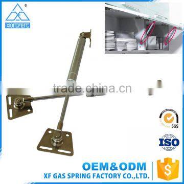 Cabinet lift support steel material silver gas spring 80n