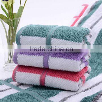 2014 new design best selling yarn dyed personalized soft sport sweat towels