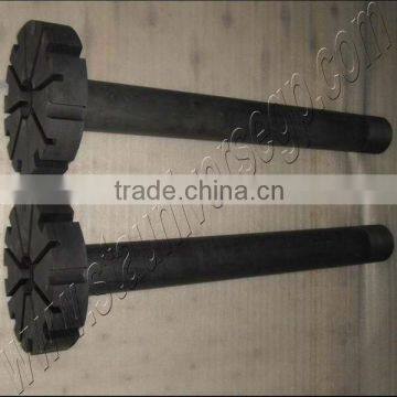 High quality Degassing Unit Graphite Rotor and shaft