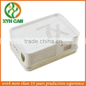 Hot Saling Handmade Kraft Soap Tin Box With Triangle Design