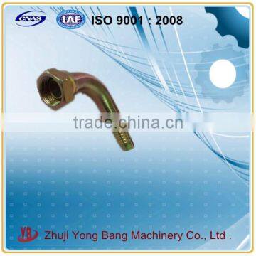 90 degree BSP female 60 degree cone tube fitting 22691 made in China