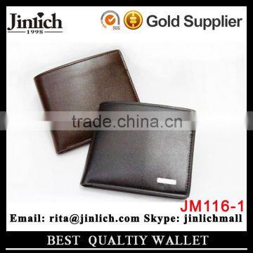 Custom Order Wholesale Wallets Durable Man Leather Clutch